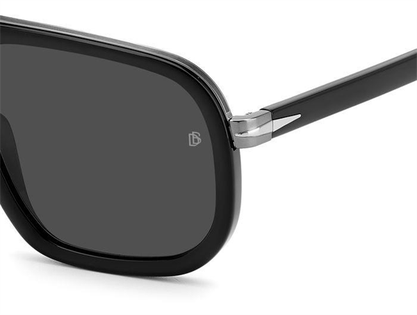 David Beckham 7101/S ANSM9 Erkek Siyah Kemik Güneş Gözlüğü