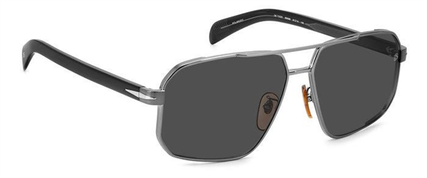 David Beckham 7102-S 85KM9 Siyah Metal Güneş Gözlüğü