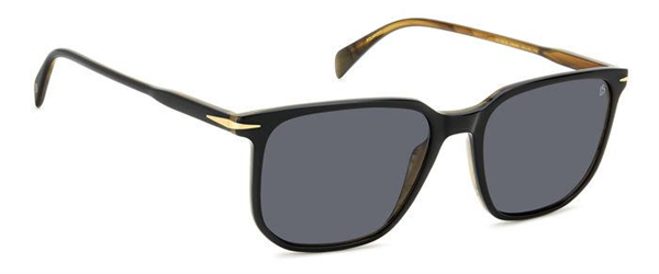 David Beckham DB 1141/S 05KM9 Siyah Polarize Kemik Erkek Güneş Gözlüğü