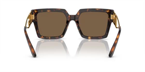Dolce Gabbana DG4446-S 502/73 Kahverengi Köşeli Kemik Güneş Gözlüğü
