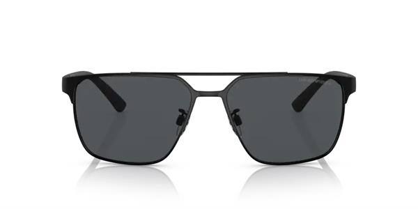 Emporio Armani 2134 3001/87 Erkek Siyah Metal Güneş Gözlüğü