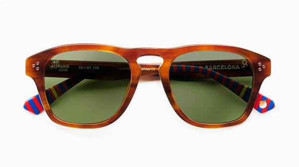 ETNİA BARCELONA BARÇA PARIS 2006 KAHVE HAVANA KEMİK 2006 YILI ŞAMPİYONLUĞU ÖZEL SERİ GÜNEŞ GÖZLÜĞÜ