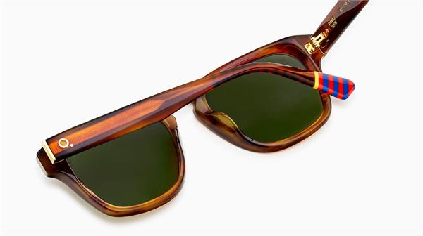 ETNİA BARCELONA BARÇA PARIS 2006 KAHVE HAVANA KEMİK 2006 YILI ŞAMPİYONLUĞU ÖZEL SERİ GÜNEŞ GÖZLÜĞÜ