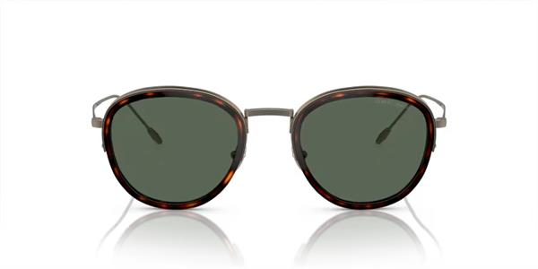 Giorgio Armani 6068 3198/71 Yuvarlak Unisex Titanyum Güneş Gözlüğü