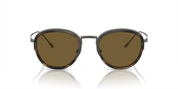 Giorgio Armani AR6068 3259/73 Yuvarlak Titanyum Unisex Güneş Gözlüğü