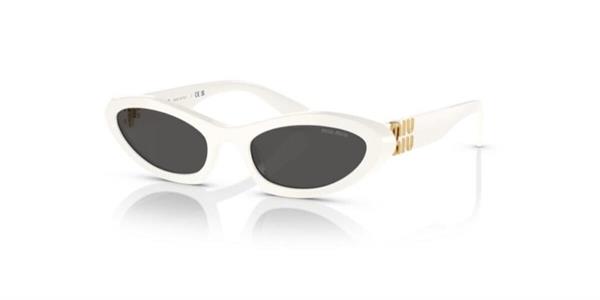 Miu Miu SMU09Y 142-5S0 Beyaz Kemik Cat Eye Kadın Güneş Gözlüğü