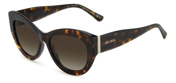 Jimmy Choo Xena/s 086HA Kadın Kemik Güneş Gözlüğü