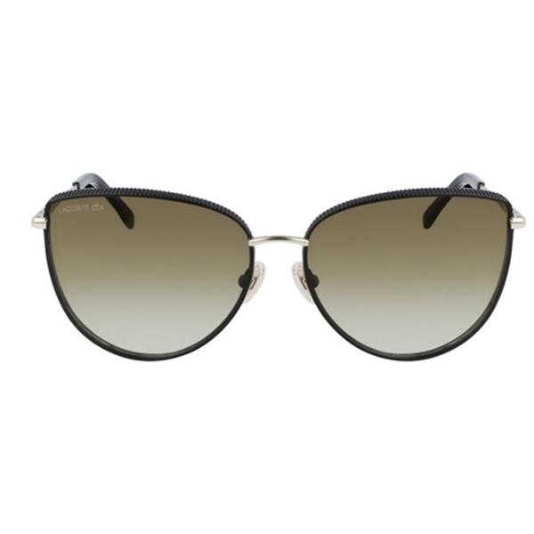 Lacoste 230S 002 Kadın Mat Siyah Metal Güneş Gözlüğü