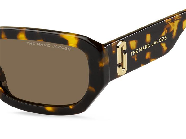 Marc Jacobs MARC614/S O867O Köşeli Kemik Kahve Havana Kadın Güneş Gözlüğü  