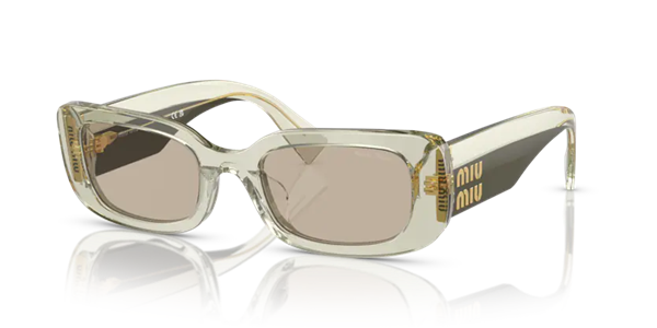 Miu Miu 08Y 13M-04F Kadın Kemik Güneş Gözlüğü