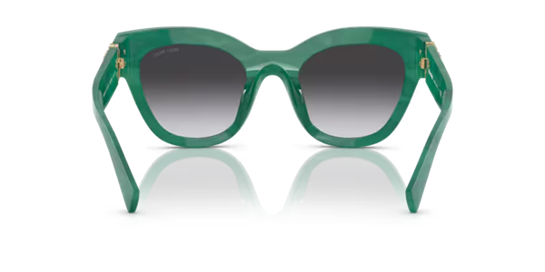 Miu Miu Smu 01y 15H-09S Yeşil Kemik Kadın Güneş Gözlüğü
