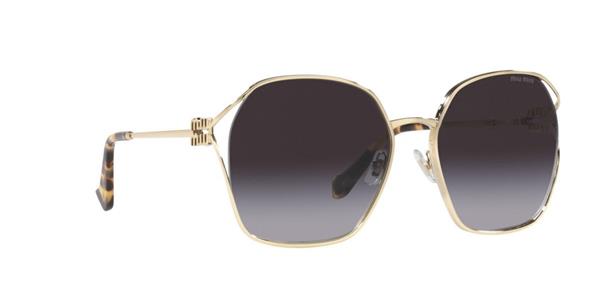 Miu Miu MU52W ZVN-5D1 Gold Metal Kadın Güneş Gözlüğü