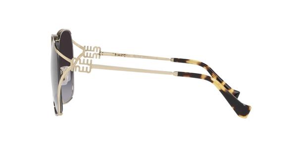 Miu Miu MU52W ZVN-5D1 Gold Metal Kadın Güneş Gözlüğü
