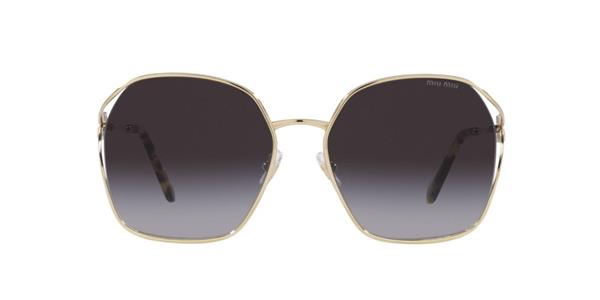 Miu Miu MU52W ZVN-5D1 Gold Metal Kadın Güneş Gözlüğü