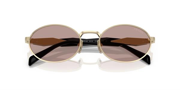 Prada PR 65ZS ZVN20I 55 Oval Metal Güneş Gözlüğü