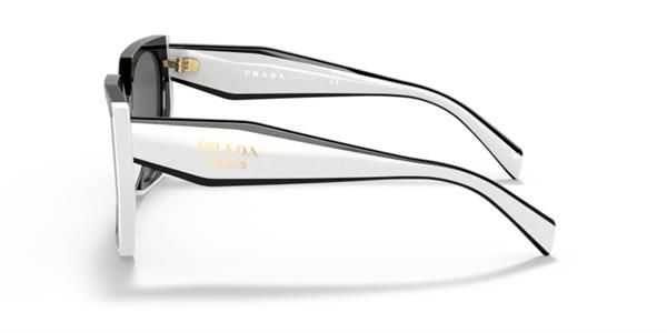 Prada SPR 15W 09Q-5S0 Kadın Siyah Kemik Güneş Gözlüğü