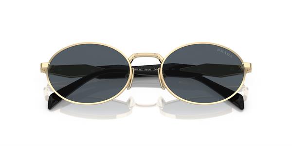 Prada SPR 65ZS ZVN-09T 55 Oval Metal Güneş Gözlüğü