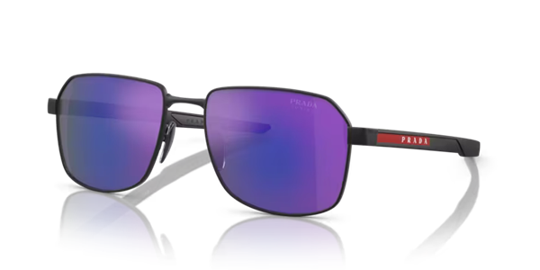 Prada SPS 54W DG0-05U Siyah Metal Erkek Gözlüğü 
