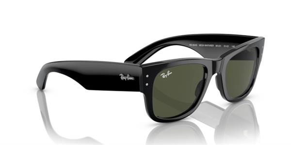 Ray-Ban 0840-S Mega Wayfarer 901/31 Unisex Siyah Kemik Güneş Gözlüğü