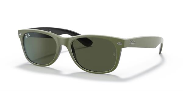 Ray-Ban 2132 New Wayfarer 6465/31 Unisex Mat Yeşil Kemik Güneş Gözlüğü