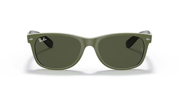 Ray-Ban 2132 New Wayfarer 6465/31 Unisex Mat Yeşil Kemik Güneş Gözlüğü
