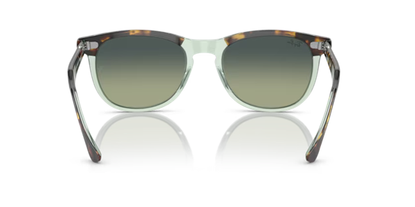 Ray-Ban 2398 1376/BH Unisex Şeffaf Yeşil Kemik Güneş Gözlüğü 