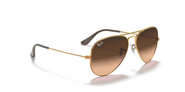 Ray-Ban 3025 Aviator Large Metal 9001/A5 Unisex Gold Metal Güneş Gözlüğü