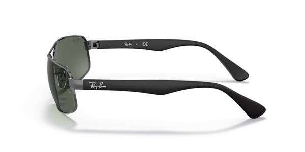 Ray-Ban 3445 004 Erkek Gri Metal Güneş Gözlüğü