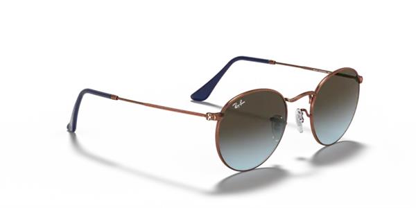 Ray-Ban 3447 Round Metal 9003/96 Unisex Bronz Metal Yuvarlak Güneş Gözlüğü