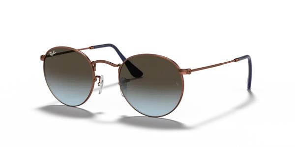 Ray-Ban 3447 Round Metal 9003/96 Unisex Bronz Metal Yuvarlak Güneş Gözlüğü