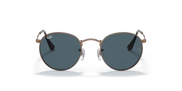 Ray-Ban 3447 Round Metal 9230/R5  Unisex Metal Bronz Yuvarlak Güneş Gözlüğü