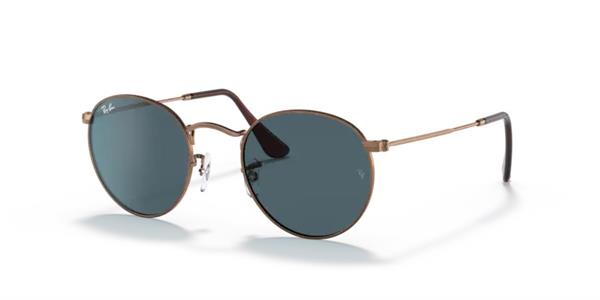 Ray-Ban 3447 Round Metal 9230/R5  Unisex Metal Bronz Yuvarlak Güneş Gözlüğü