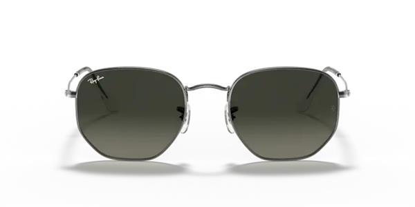 Ray-Ban 3548-N 004/71 Unisex Gri Metal Güneş Gözlüğü