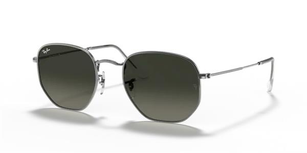 Ray-Ban 3548-N 004/71 Unisex Gri Metal Güneş Gözlüğü