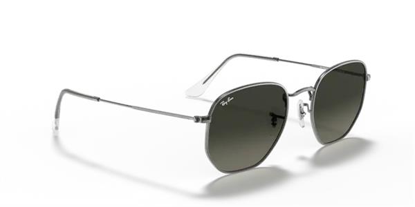 Ray-Ban 3548-N 004/71 Unisex Gri Metal Güneş Gözlüğü