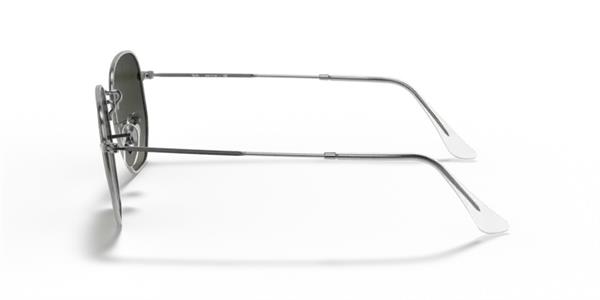 Ray-Ban 3548-N 004/71 Unisex Gri Metal Güneş Gözlüğü