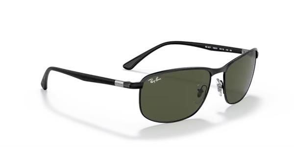 Ray-Ban 3671 186/31 Erkek Siyah Metal Güneş GÖzlüğü