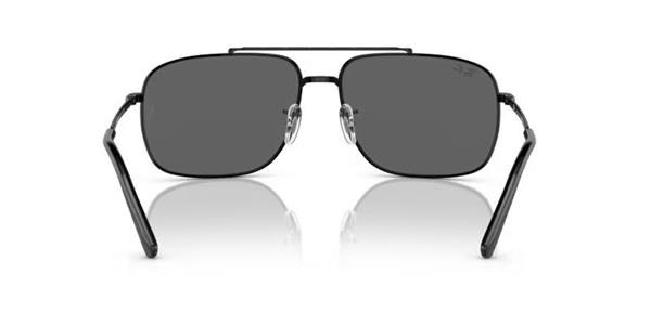 Ray-Ban 3796 002/B1 Unisex Siyah Metal Güneş Gözlüğü