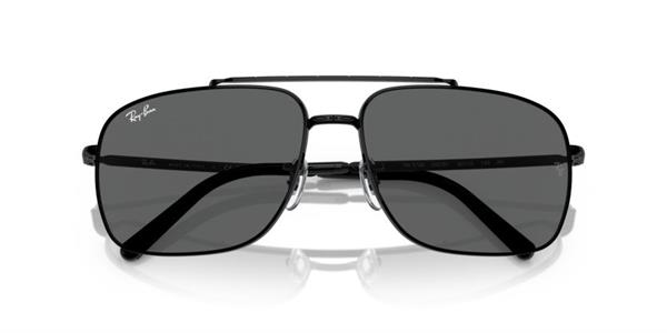 Ray-Ban 3796 002/B1 Unisex Siyah Metal Güneş Gözlüğü