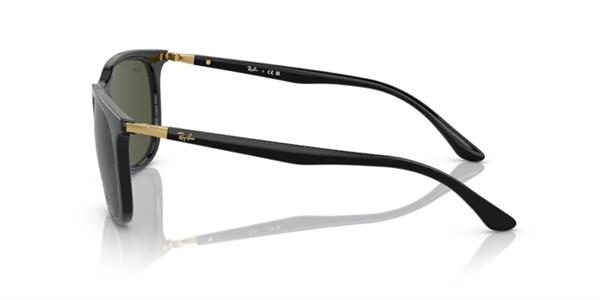 Ray-Ban 4386 601/31 Unisex Siyah Kemik Güneş Gözlüğü