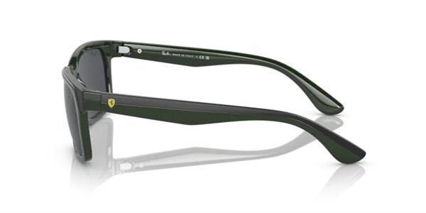 Ray-Ban 4393-M Ferrari F680/87 Erkek Yeşil Kemik Güneş Gözlüğü