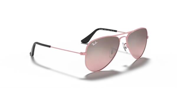 Ray-Ban Junior 9506S 211/7E Kız Çocuk Pembe Metal Güneş Gözlüğü