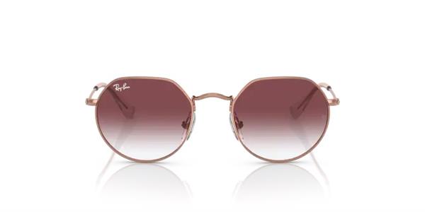Ray-Ban Junior 9565S 291/8H Çocuk Pembe Metal Güneş Gözlüğü