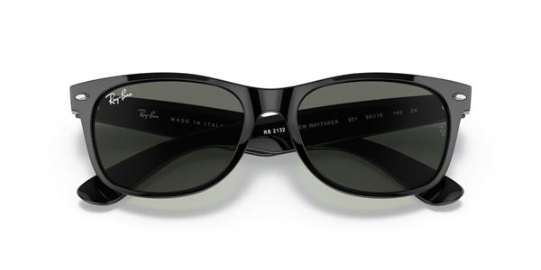 Ray- Ban RB2132 901 Köşeli Kemik Siyah Güneş Gözlüğü