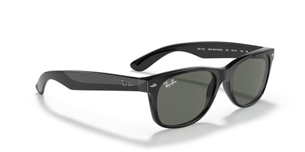 Ray- Ban RB2132 901 Köşeli Kemik Siyah Güneş Gözlüğü