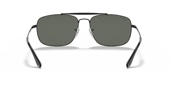 Ray-Ban 3560 The Colonel 002/71 Erkek Siyah Metal Güneş Gözlüğü