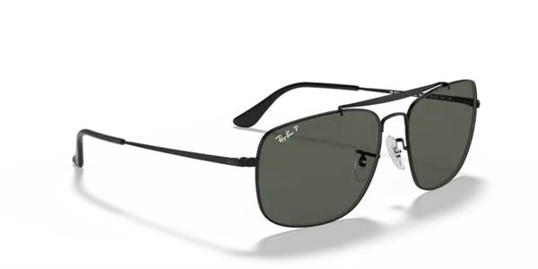 Ray-Ban 3560 The Colonel 002/71 Erkek Siyah Metal Güneş Gözlüğü