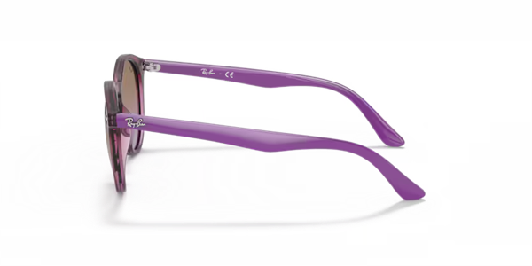 Ray-Ban RJ 9064S 706468 44 Oval Mor Güneş Gözlüğü