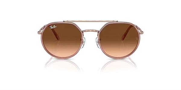 Rayban Rb3765 9069A5 Unisex Geometrik Bakır Metal Güneş Gözlüğü
