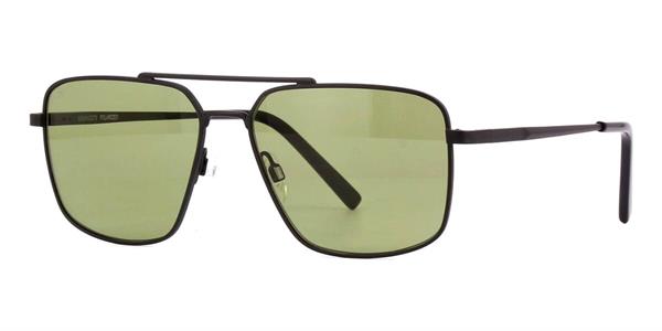 Serengetı Aıtkın SS554002 Erkek Siyah Metal Güneş Gözlüğü 